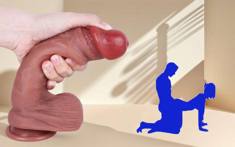 Dương vật giả gán tường Dildo